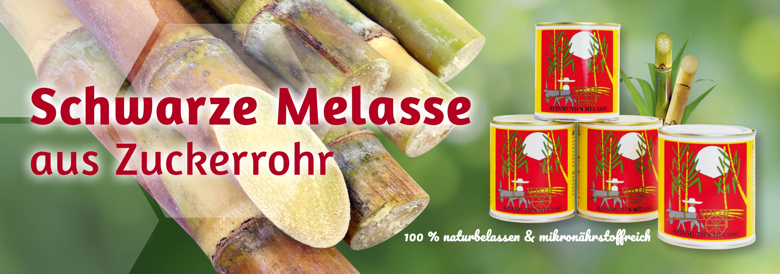 Jetzt im Angebot: Reinmuths Schwarze Melasse aus Zuckerrohr