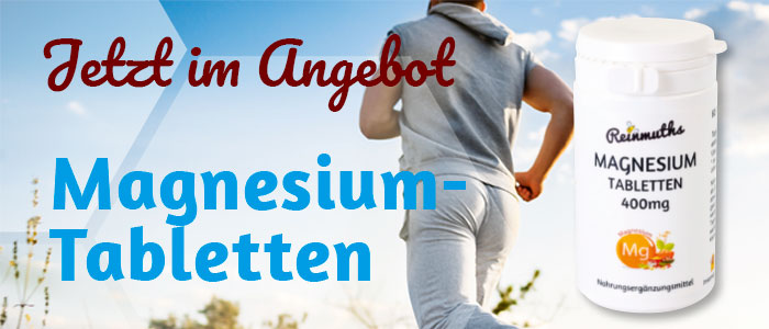 Jetzt im Angebot: Magnesium-Tabletten