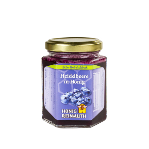 Heidelbeere in Honig