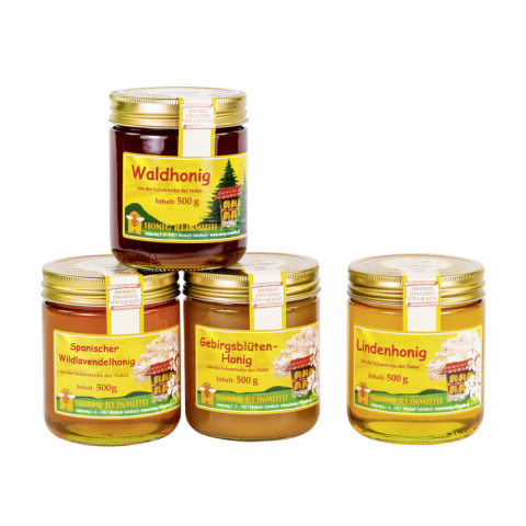 Honigpaket 4 x 500 g 