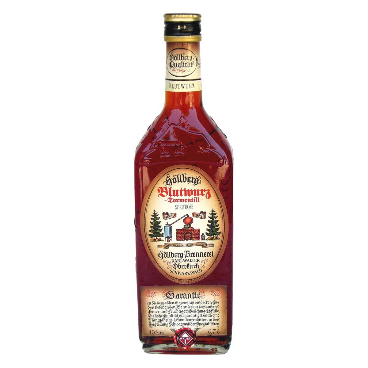 Flasche Blutwurz Flasche Blutwurz