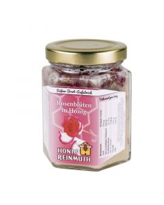 Rosenblüten in Honig