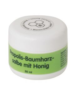 Propolis-Baumharz Salbe mit Honig 