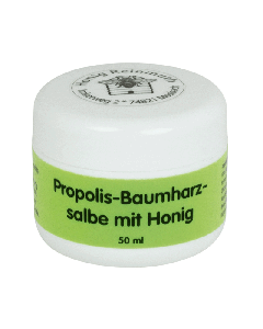Propolis-Baumharz Salbe mit Honig 