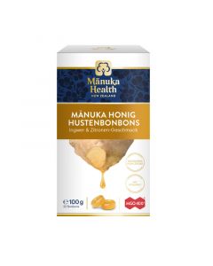 MGO 400+ Manuka-Honig Ingwer-Zitrone Hustenbonbons