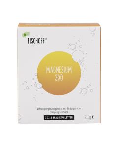 Magnesium 300 mit Vitaminen  des B-Komplexes 30 Brausetabletten