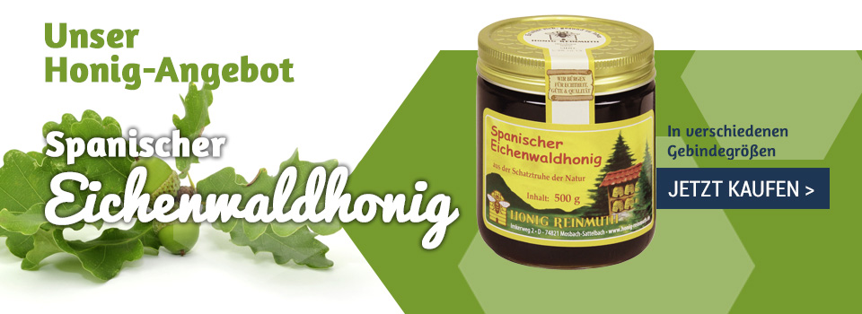 Eichenwald-Honig – jetzt im Angebot