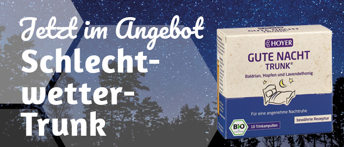 Jetzt im Angebot!Schlecht-Wetter-Trunk