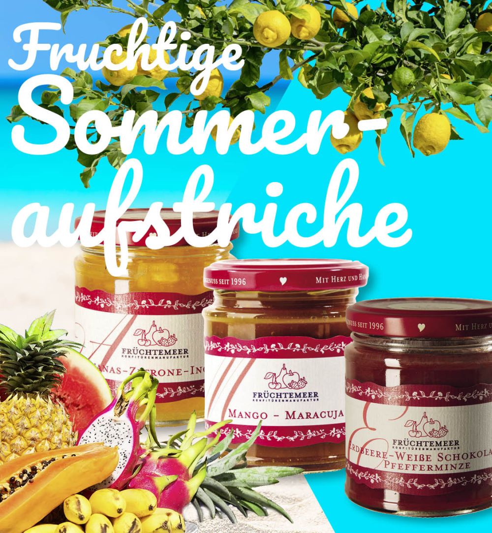 Fruchtige Sommeraufstriche