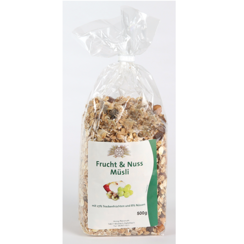Frucht & Nuss Müsli