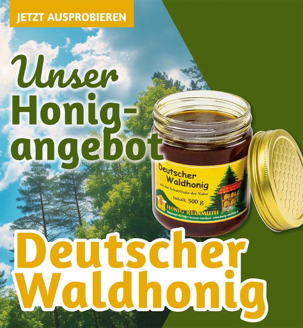 Deutscher Waldhonig - unser Monatshonig