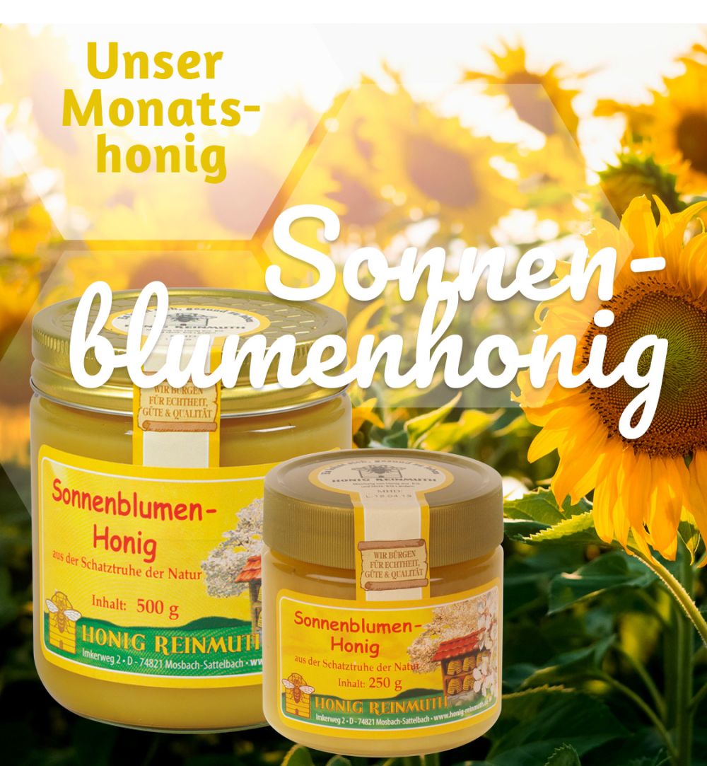 Monatshonig - Sonnenblumenhonig