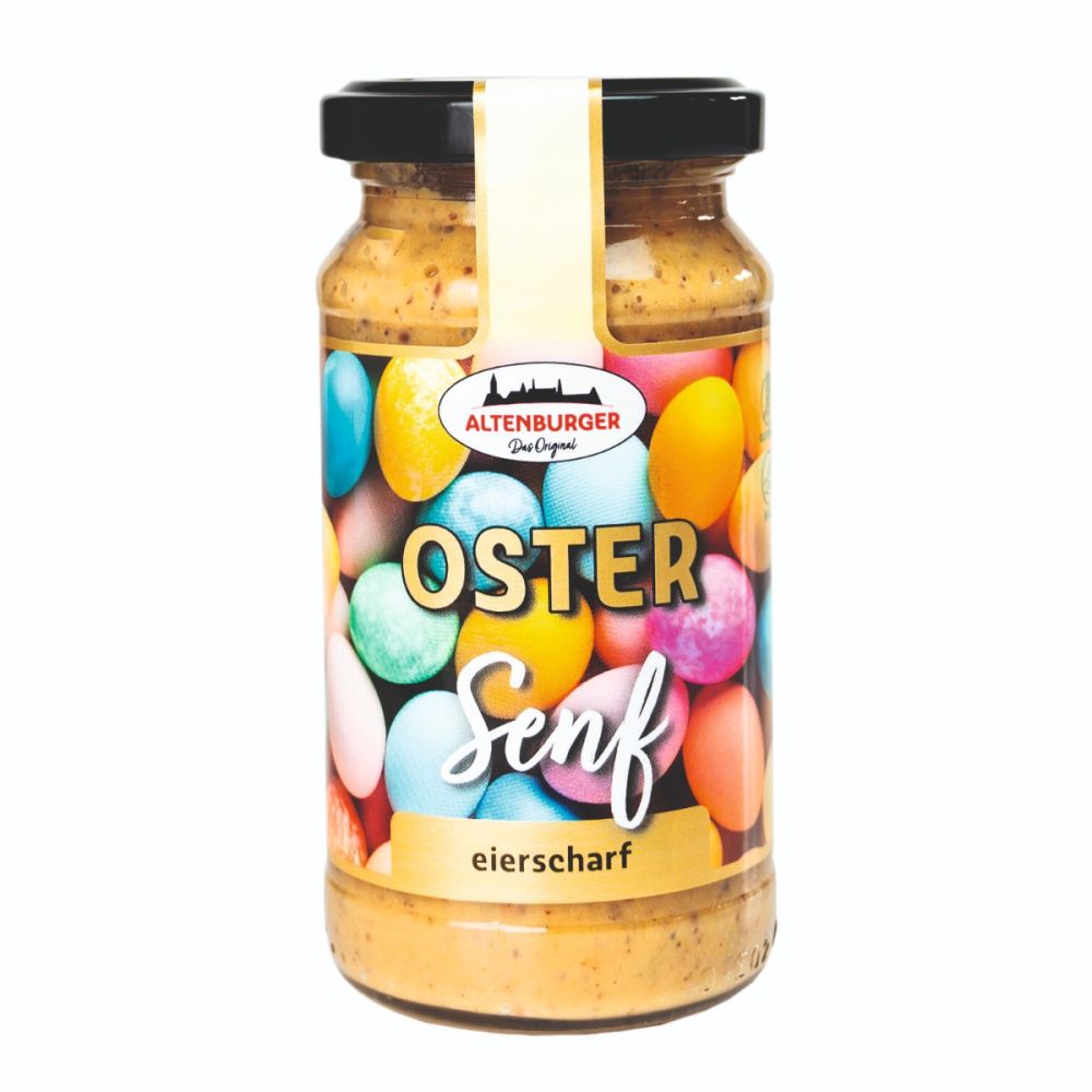 Oster-Senf im 200 ml Glas
