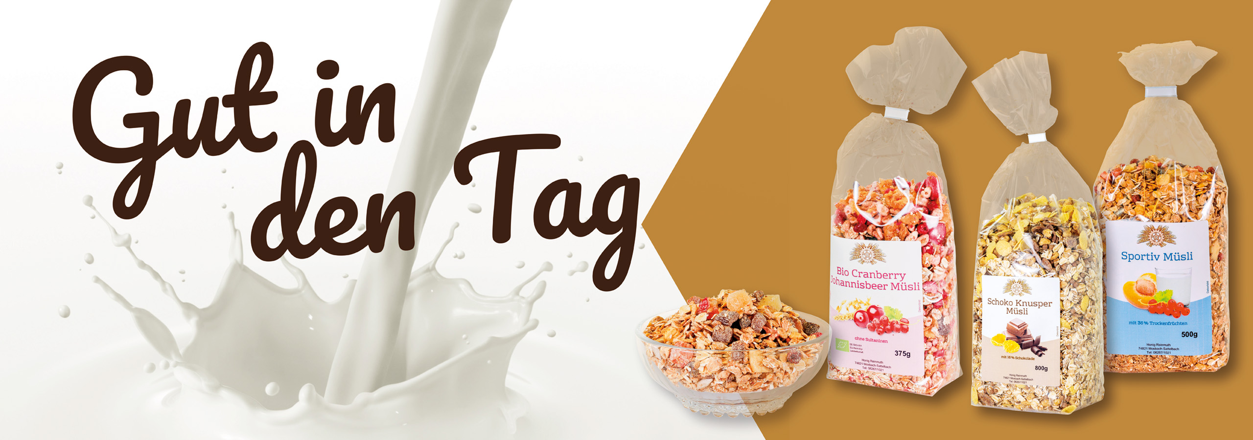 Gut in den Tag