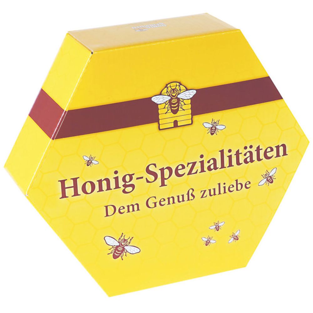 Honig Vielfalt Verpackung Honig Vielfalt wabenförmige Verpackung