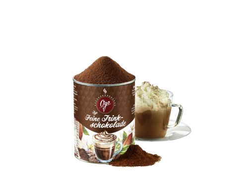 Trinkschokolade in der 450 g Dose