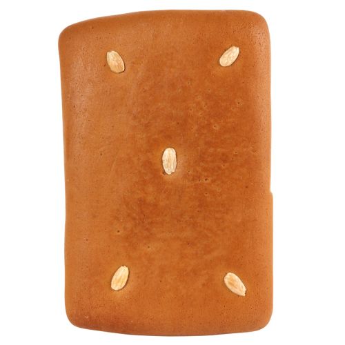 Lebkuchenplatte mit Mandeln