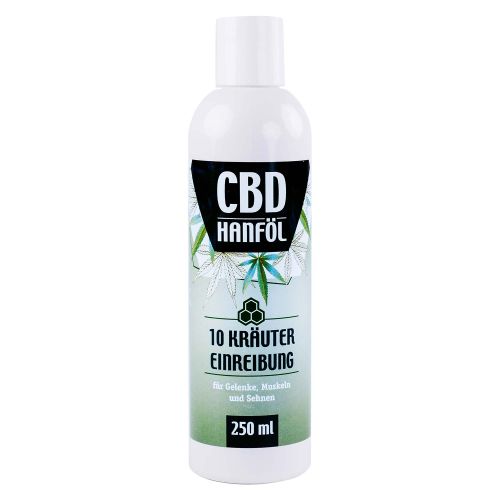 CBD 10-Kräuter-Einreibung mit Propolis