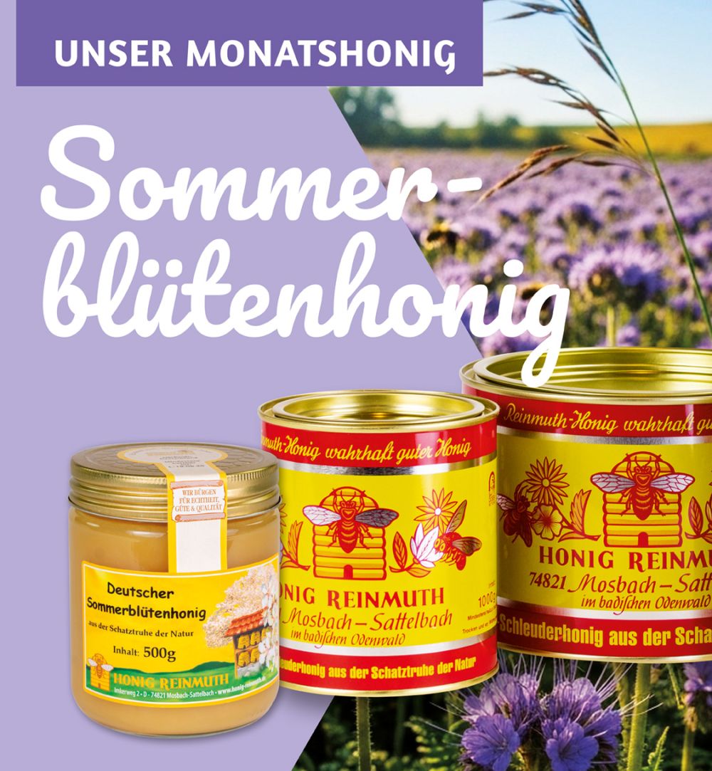 Unser Honigangebot! Sommerblütenhonig