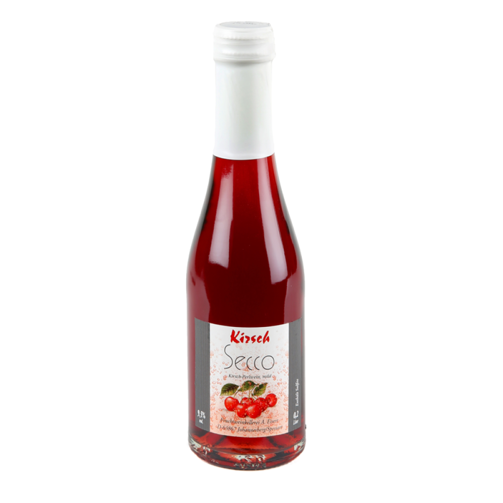 Kirschsecco in der Piccolo Flasche