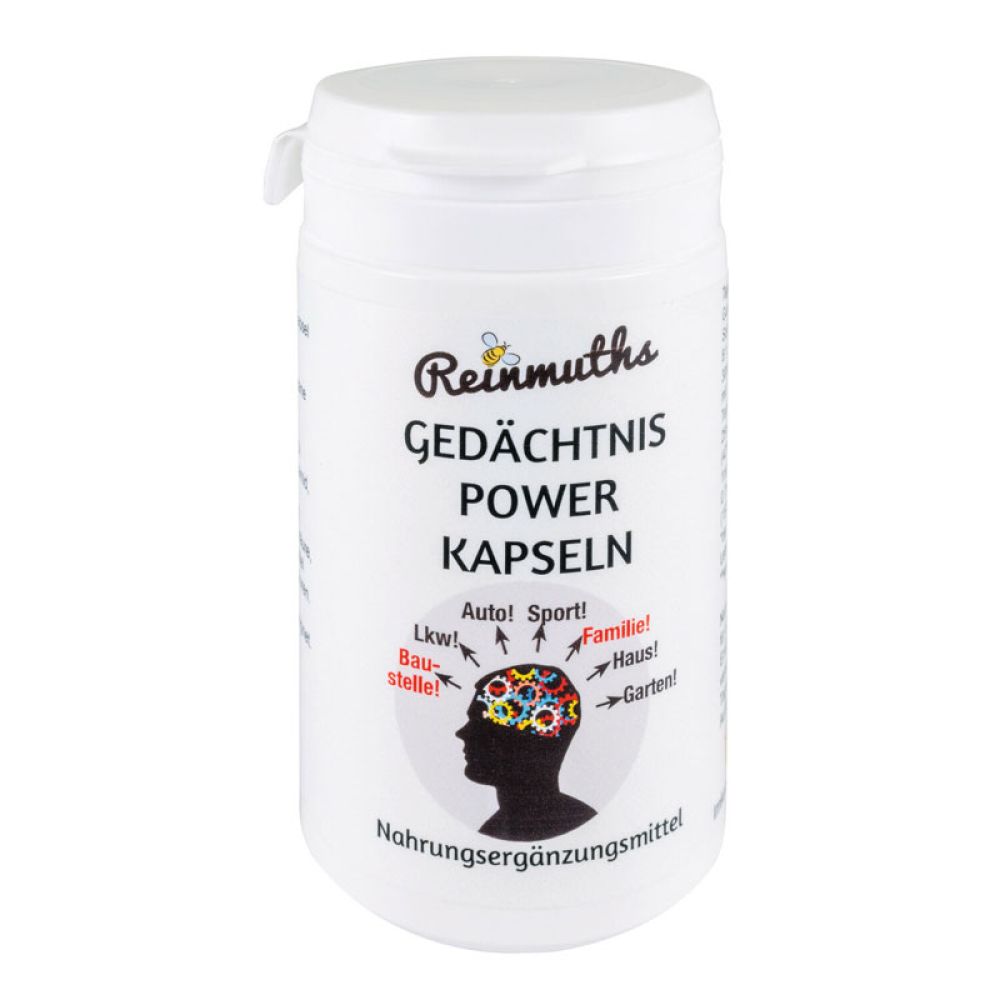 Gedächtnis Powerkapseln in der Tablettendose