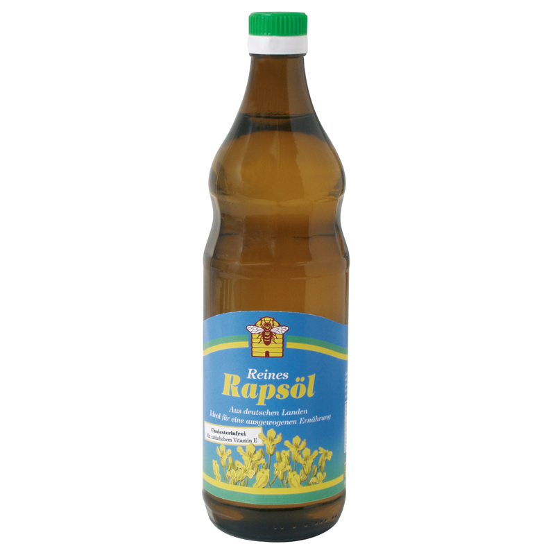 Rapsöl in der 750 ml Flasche