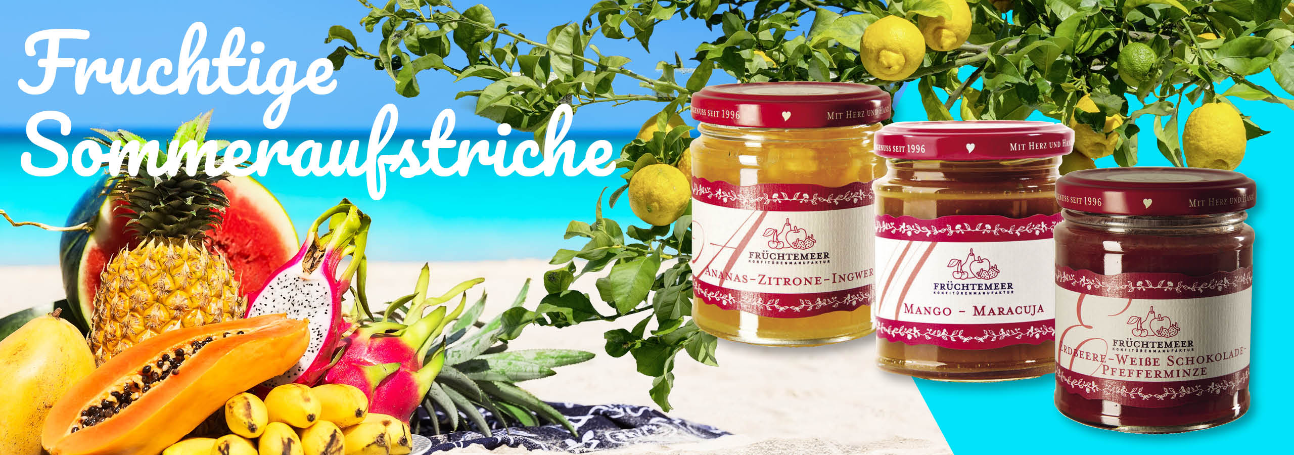 Fruchtige Sommeraufstriche