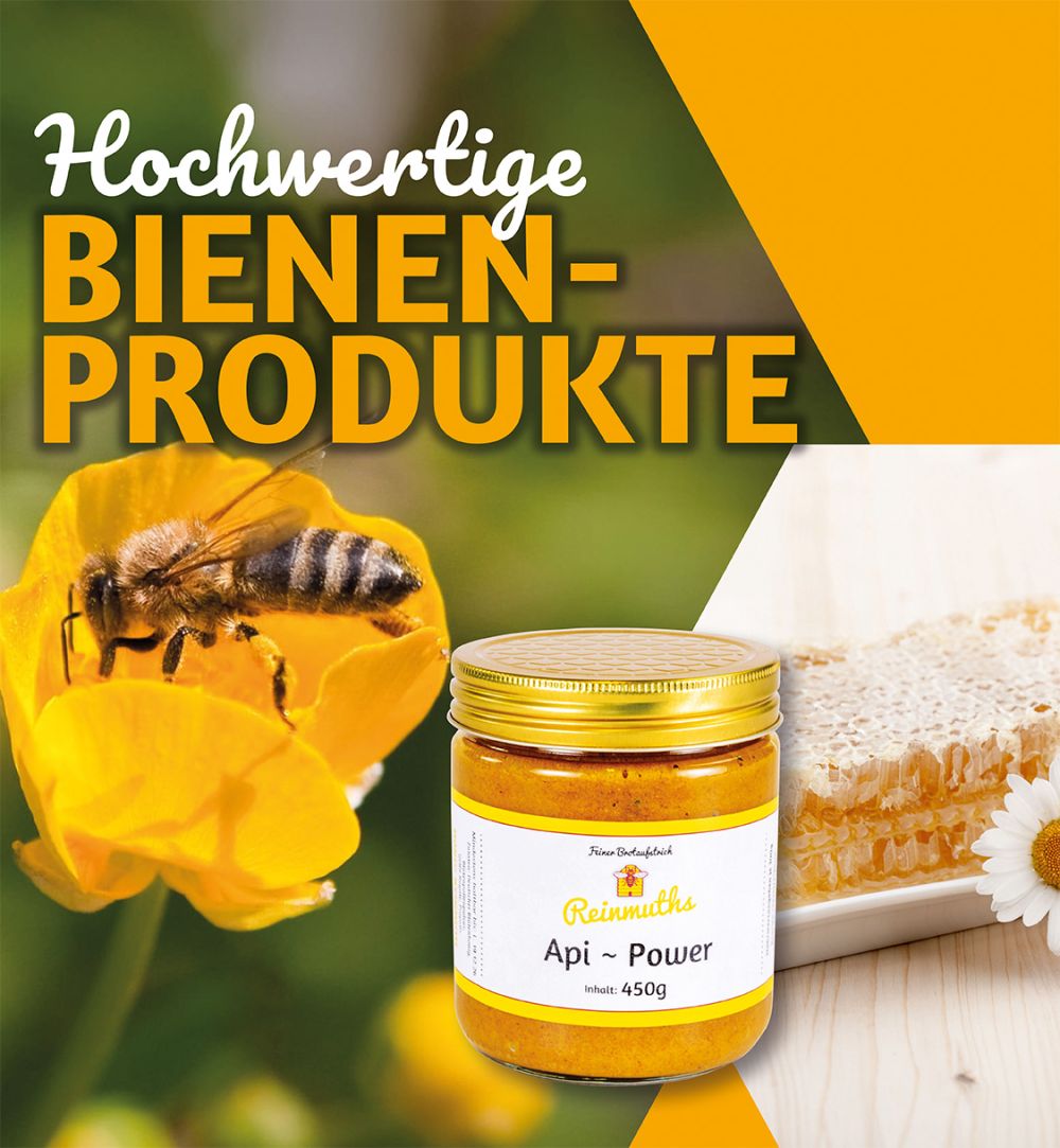 Hochwertige Bienenprodukte im Angebot