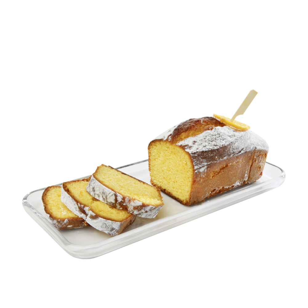 Serviervorschlag Orangenkuchen mit Dinkelmehl