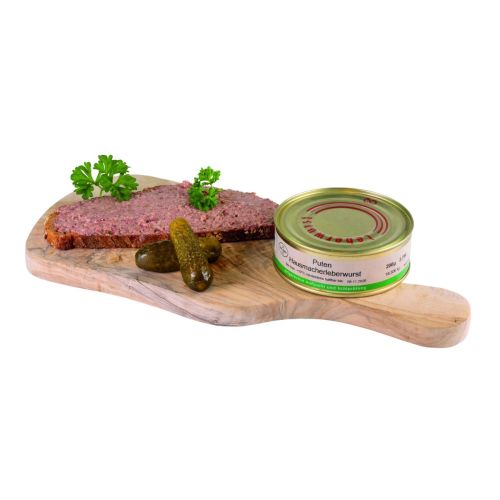 Serviervorschlag Puten Leberwurst