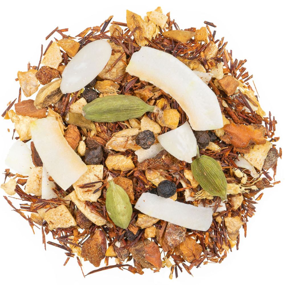 Winterkräutertee mit Ingwer-Kokos-Geschmack