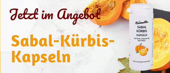 Sabal-K&uuml;rbis-Kapseln