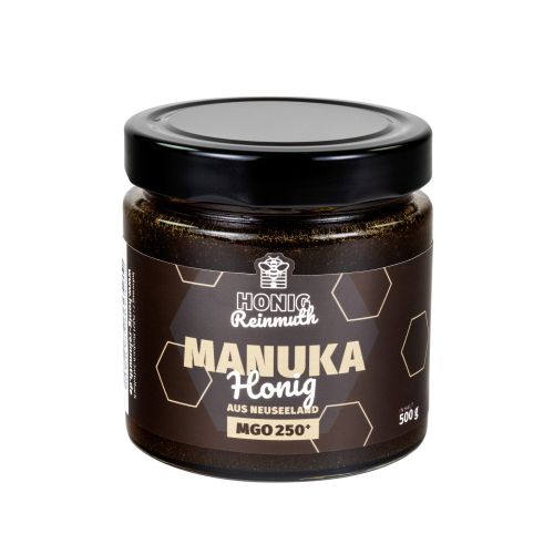 Manuka Honig MGO 250+ im lichtundurchlässigem 500 g Glas