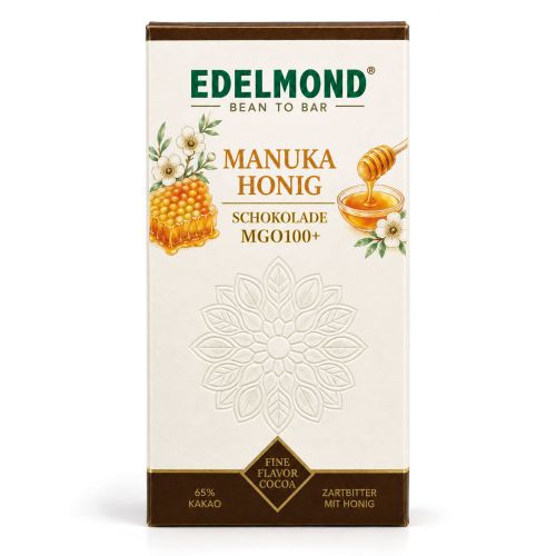 Manuka-Honig Zartbitter Schokolade FAIR TRADE 75 g Tafel