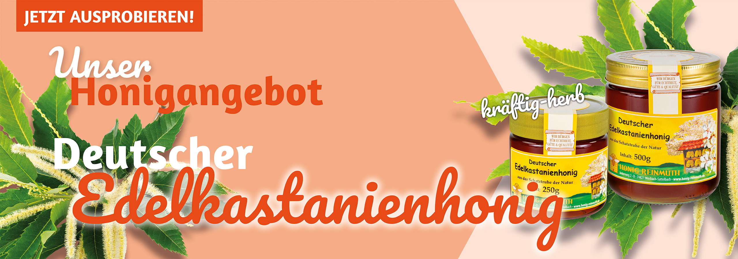 Angebot Edelkastanienhonig