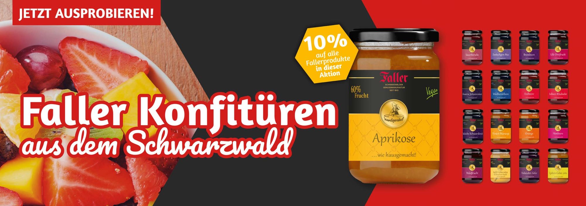 Faller Konfitüren - mit Rabatt