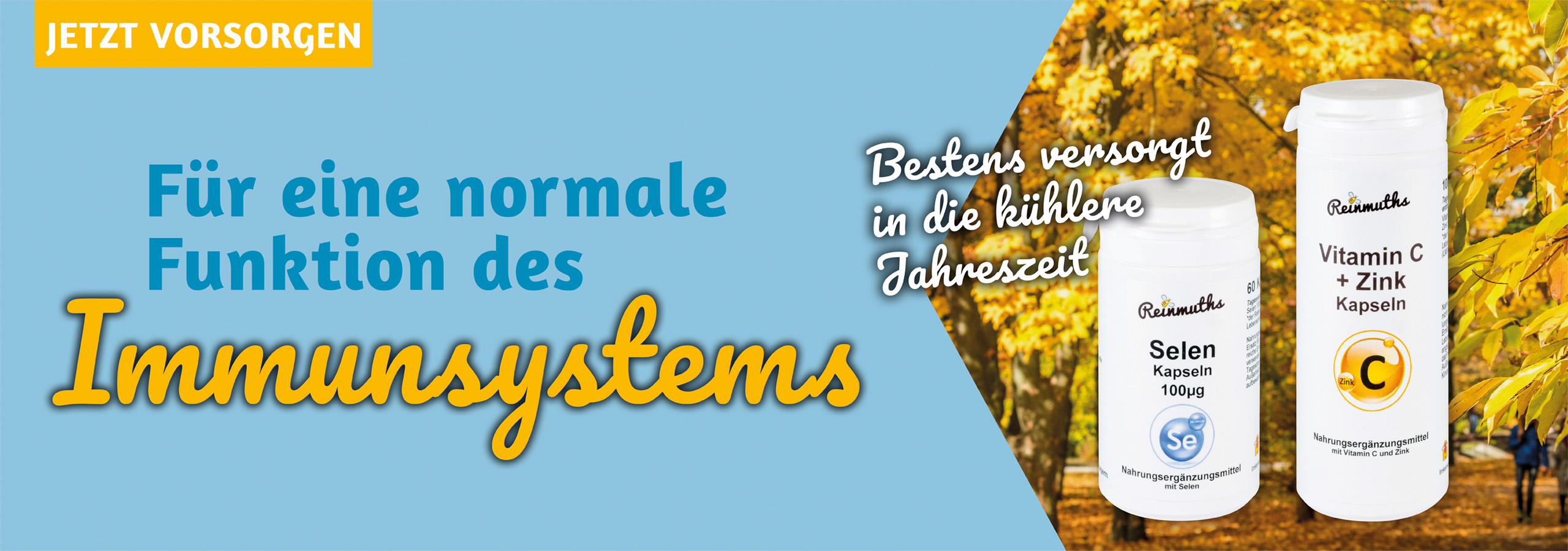 Für ein normales Immunsystem