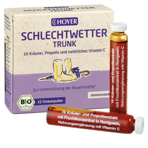 Schlechtwettertrunk Ampullen