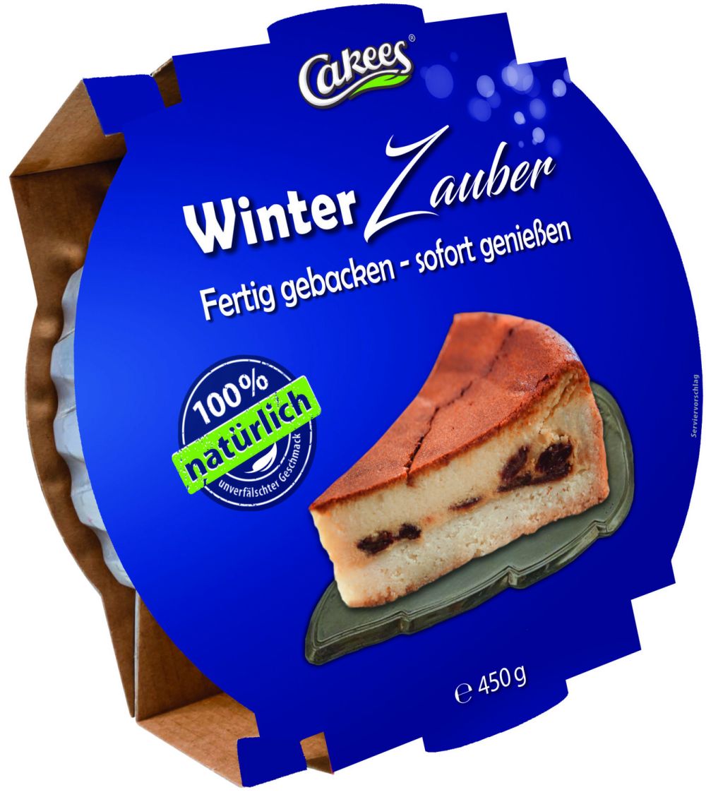 Kuchen in Verpackung
