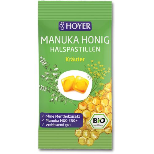 Manuka Honig Halspastillen in der 30 g Packung