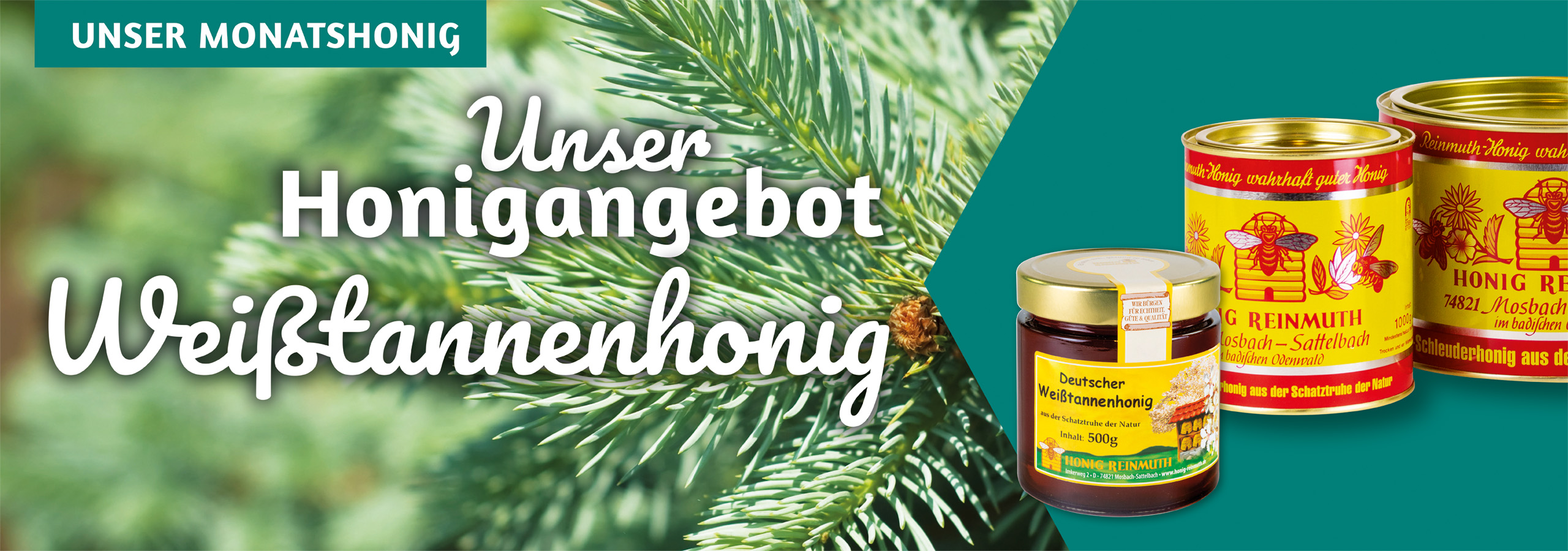 Unser Honigangebot