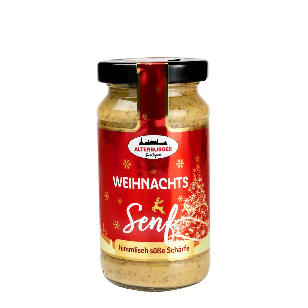 Süß-malziger Weihnachts Senf