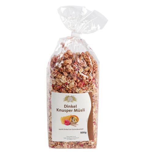 Dinkel Knusper Müsli