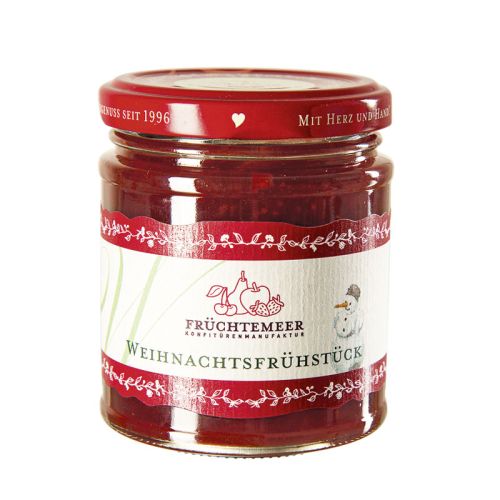 Weihnachtsfrühstück Fruchtaufstrich