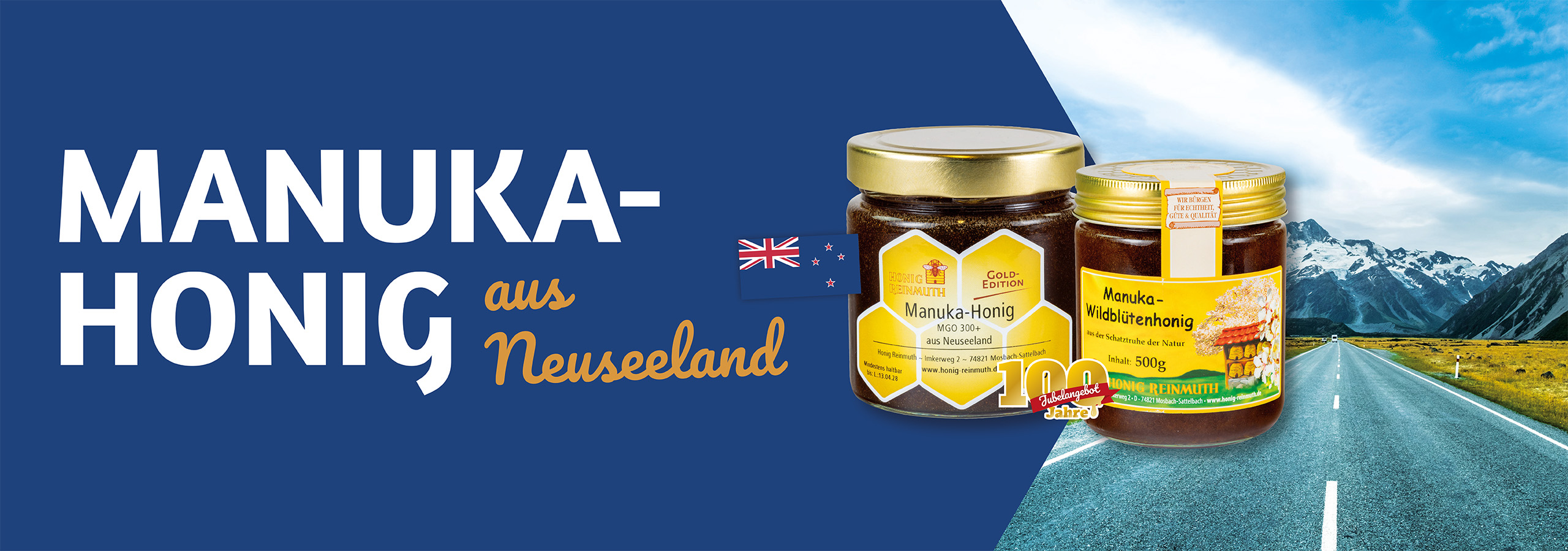 Manukahonig aus Neuseeland